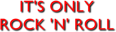 It's Only Rock and Roll logo for Colecovision